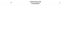 Desktop Screenshot of celebratinglife.org